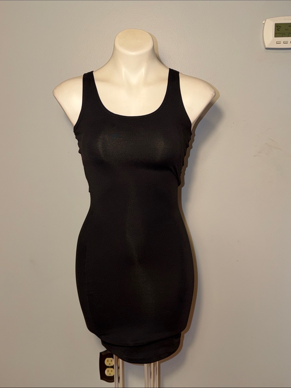 Assets by Spanx Ladies Black Shapewear Dress. Medium.